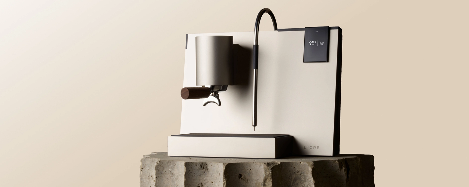 Image du troisième projet, une machine à café de luxe